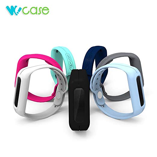 WoCase OneBand Fitbit One Accessory Wristband Bracelet Collection (2015 Lastest Version, Bundled or Single Band) and Rainbow Pack Fasteners(SOLD SEPARATELY) for Fitbit ONE Activity and Sleep Tracker (Turn Your Fitbit ONE into Wearable FLEX/FORCE/CHARGE, Gift Ready Retail Package)