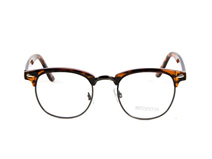 Goson Classic 50mm Horned Rim Clubmaster Glasses