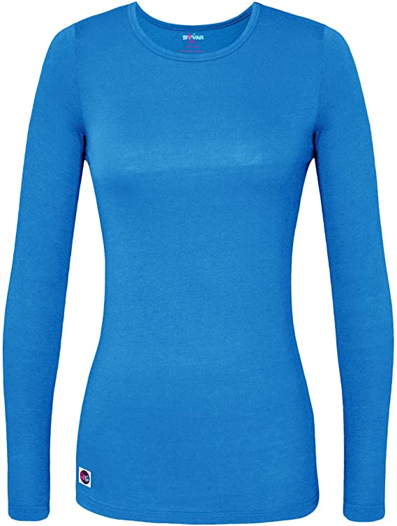 Sivvan Women's Comfort Long Sleeve T-Shirt/Underscrub Tee