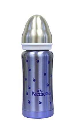 Pacific Baby 3-In-One Bottle, Blueberries, 7 Ounce