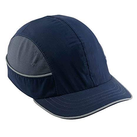 Ergodyne Skullerz 8950XL Safety Bump Cap, Short Brim, Navy