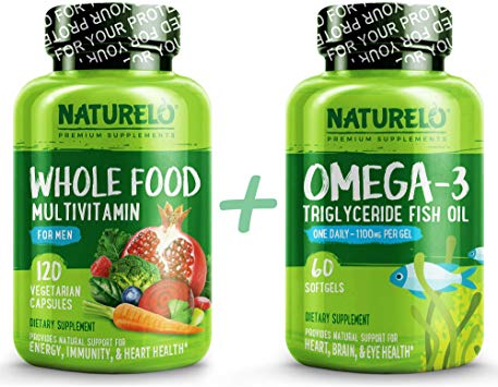 Bundle: Whole Food Multivitamin for Men   Omega-3 Fish Oil
