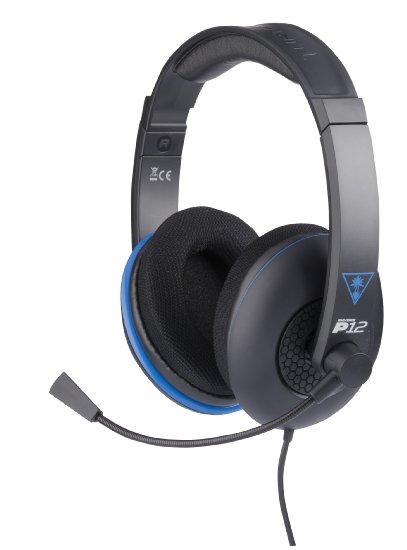 Turtle Beach - Ear Force P12 Amplified Stereo Gaming Headset - PS4 PS Vita and Mobile Devices