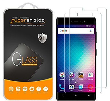 [2-Pack] Supershieldz for BLU VIVO 5R Tempered Glass Screen Protector, Anti-Scratch, Anti-Fingerprint, Lifetime Replacement Warranty