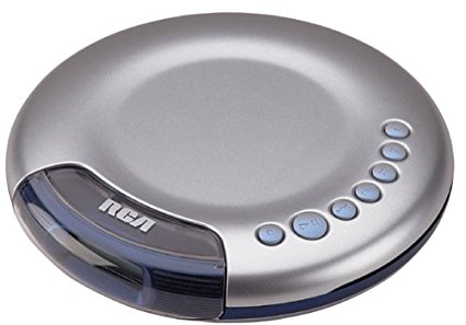 RCA RP2600 Personal CD Player with 60-Second Anti-Skip Protection (Silver)