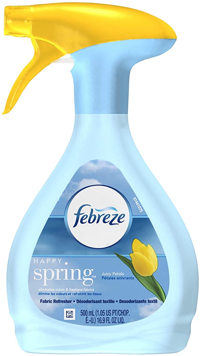 2 Pk. Febreze Fabric Refresher Happy Spring Juicy Petals Air Freshener 16.9 Fl. Oz