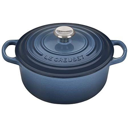 Le Creuset of America LS2501-206MSS Enameled Dutch Oven, 2.75", Marine