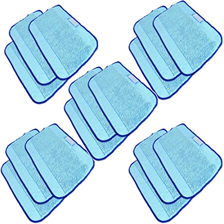 Iautomatic Microfiber 15-Pack, Pro-Clean Mopping Cloths for Braava Floor Mopping Robot 380 380T