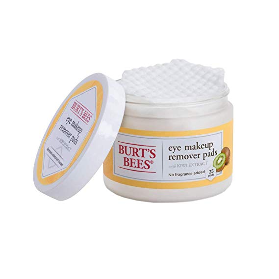 Burts Bees eye makeup remover pads, 35 count