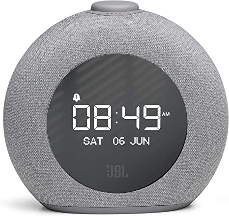 JBL Horizon 2 Bluetooth Clock Radio Speaker with FM - Grey (JBLHORIZON2GRYAM)