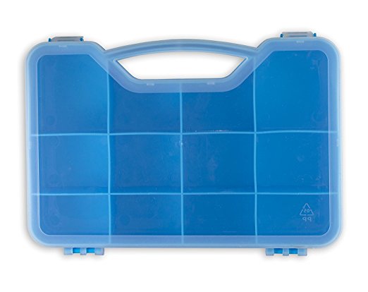 Grossery Gang Compatible Case Organizer Box - Grozzery Gang Storage Case Holds Over 70 Figures - Blue