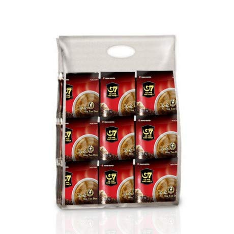 G7 Black Instant Vietnamese Coffee Vietnam Exclusive Value Pack 200 Packets, 14.1oz