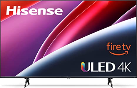 Hisense 58-inch ULED U6 Series Quantum Dot QLED 4K UHD Smart Fire TV (58U6HF, 2022 Model)