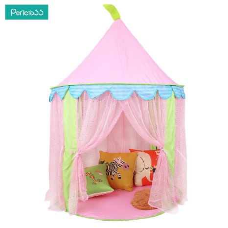 Pericross Princess Style Play House Play Tent for Girls