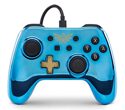 Wired Controller for Nintendo Switch - Chrome Zelda