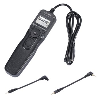 Neewer Shutter Release Timer Remote Control Cord For Canon EOS 550D/Rebel T2i, 450D/XSi, 400D/XTi, 350D/XT, 300D, 60D, 600D, 500D, 1100D, 1000D, 1D, 1D Mark II, 1D Mark II N, 1D Mark III, 1Ds, 1Ds Mark II, 1Ds Mark III, 10D, 20D, 30D, 40D, 50D, EOS Film SLR EOS 1V 1VHS 3