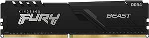 Kingston Fury Beast 8GB 2666MHz DDR4 CL16 Desktop Memory Single Module KF426C16BB/8