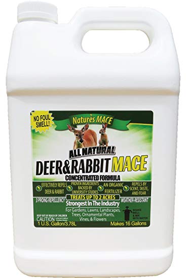Nature's Mace Deer and Rabbit Repellent 1 Gallon Concentrate