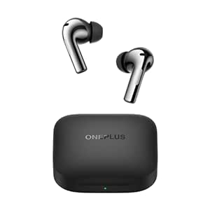 (Refurbished) OnePlus Buds 3 Truly Wireless Bluetooth Earbuds with Upto 49dB Smart Adaptive Noise Cancellation,Hi-Res Sound Quality,Sliding Volume Control,10mins for 7Hours Fast Charging with Upto 44Hrs Playback