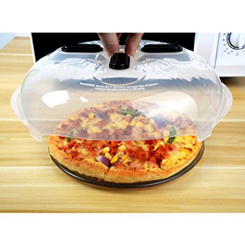 Magnetic Hover Microwave Anti-Sputtering Protective Cover . Have Good Ventilation Holes Quick Cleaning, Safety Convenient