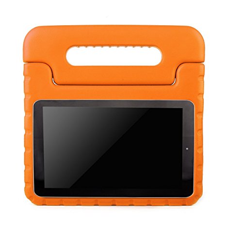 ANMANI Fire 7 2015 EVA Case - Kids Friendly Shock Proof, Convertible With Handle Stand Case for Fire 7 2015 Tablet (5th Generation - 2015 Release Only), Orange