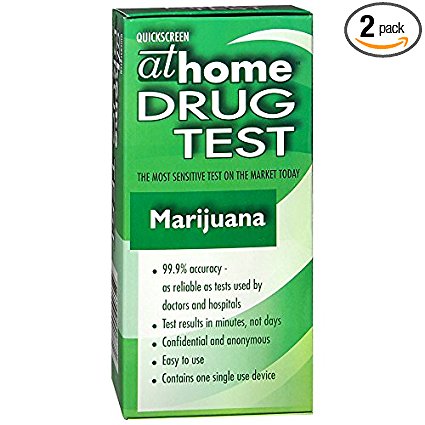 At Home Drug Test, Marijuana, 1 test (Pack of 2)