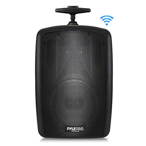 Pyle PPHP8MBA Bluetooth Portable PA Speaker System - Compact Loudspeaker with Built-in Rechargeable Battery, MP3/USB/SD/FM Radio