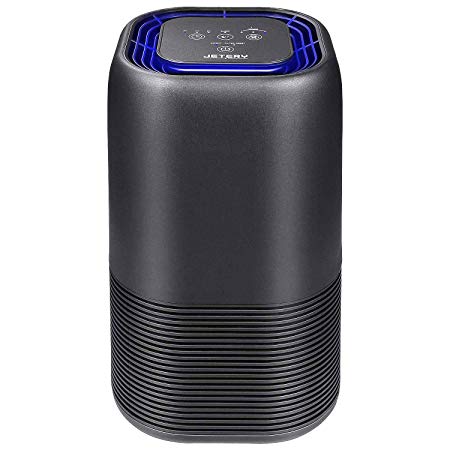 JETERY HEPA Filter Air Purifiers with Smart Auto-Off Timer, Sleep Mode, for Home, Bedroom and Office, Removes 99.97% Allergies, Smoke, Dust, Pollen, Pet Dander, Odor