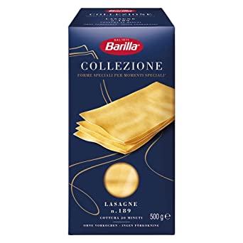 Barilla Pasta Lasagne Durum Wheat, 500 grams, Italy