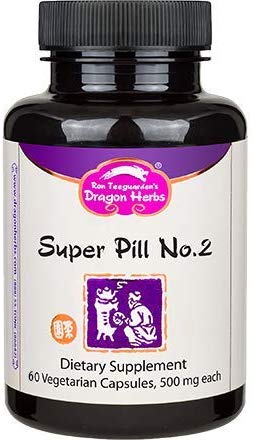 Dragon Herbs Super Pill No. 2 -- 450 mg - 60 Vegetarian Capsules