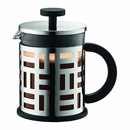 Bodum Eileen French Press Coffee Maker, 17-Ounce, Chrome