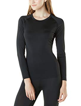 Tesla Women's Compression Long Sleeve T-Shirts Cool Dry Baselayer FUD01/FUT02/FUB03