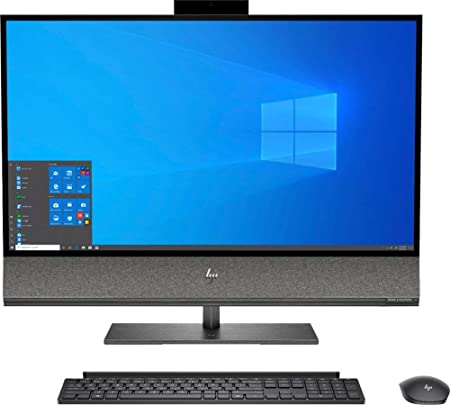 HP Envy 32 Desktop 2TB SSD 32GB RAM (Intel 9th Generation Processor with Turbo Boost to 4.10GHz, 32 GB RAM, 2 TB SSD, 32" 4K UHD (3840 x 2160), Win 10) PC Computer All-in-One