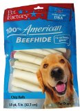 Pet Factory USA Beef Hide Chip Rolls Chews for Dogs 18 Pack Small5