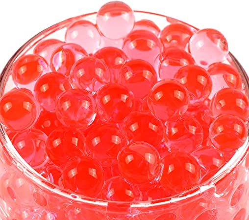 60000 Clear Water Gel Jelly Beads,Vase Fillers for Floating Pearls