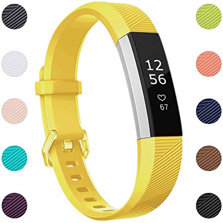 Maledan Compatible with Fitbit Alta Bands(XS/S/L), Replacement Accessories Sport Strap Band for Fitbit Alta HR/Alta/Ace, Women Men