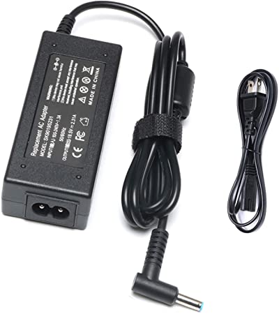 45W 19.5v 2.31a Laptop Charger for HP Stream X360 15-bs015dx 15-ay041wm 15-ay039wm 15-ay191ms 15-ay009dx 15-ay011nr 15-ay195nr 15-db0015dx 15-bs113dx 15-bs013dx Power Cord
