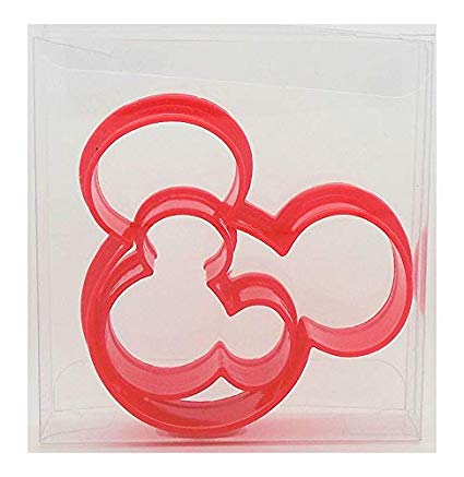 Mickey Mouse Ears Set of 2 Cookie Cutter, Biscuit, Pastry, Fondant Cutter
