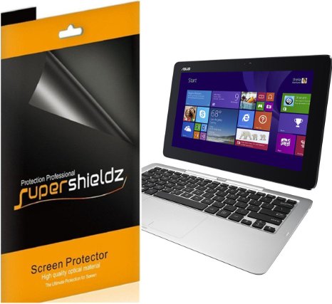 [3-Pack] SUPERSHIELDZ- High Definition Clear Screen Protector For ASUS Transformer Book T200 T200TA   Lifetime Replacements Warranty - Retail Packaging