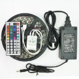 Vinus 164-Feet SMD 5050 5M Waterproof 300LEDs RGB Flexible LED Strip Light Lamp Kit with 44 Key IR Remote Controller W 12V 5A Power Supply Adapter