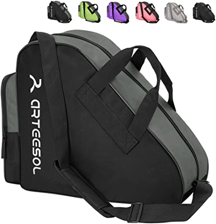 arteesol Roller Skate Bag,Ice Skate Bag,Inline Skate Bag for Kids & Adults