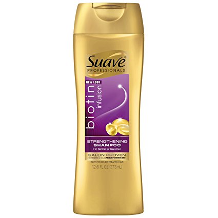 Suave Professionals Strengthening Shampoo, Biotin Infusion 12.6 Fl oz