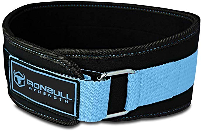 Iron Bull Strength Women Weight Lifting Belt - High Performance Neoprene Back Support - Light Weight & Heavy Duty Core Support for Weightlifting and Fitness