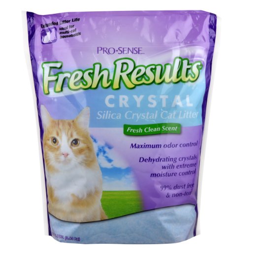 Pro-Sense Fresh Results Crystal Silica Cat Litter 8-Pound