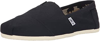 TOMS Women's Men Classic Canvas 001001a07-blk Slip-On