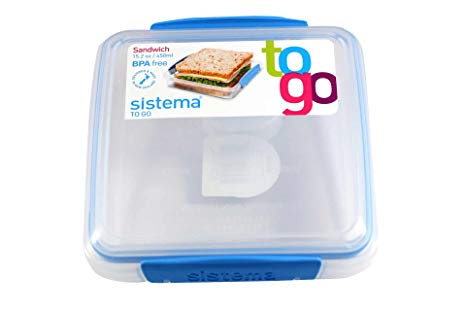 Sistema BPA-Free Reusable Sandwich Storage Container