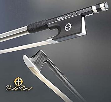 CodaBow Diamond SX Carbon Fiber 4/4 Violin Bow