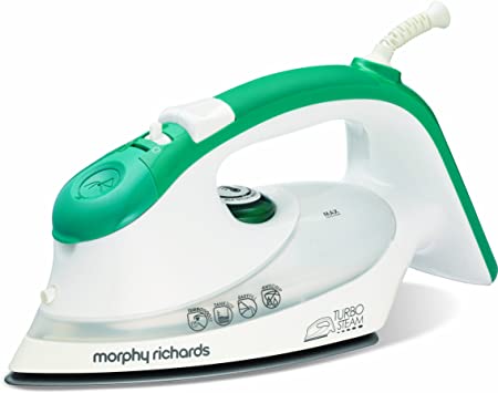 Morphy Richards Turbosteam 40635 Steam Iron Dual Zone Soleplate - Blue