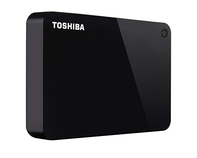 Toshiba Canvio Advance 4TB Portable External Hard Drive USB 3.0, Black (HDTC940XK3CA)