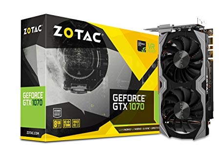 Zotac NVIDIA GeForce GTX 1070 8 GB Mini Graphics Card - Black